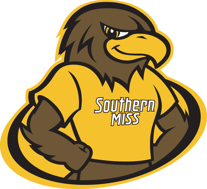 Southern Miss Golden Eagles 2003-Pres Mascot Logo t shirts iron on transfers v2